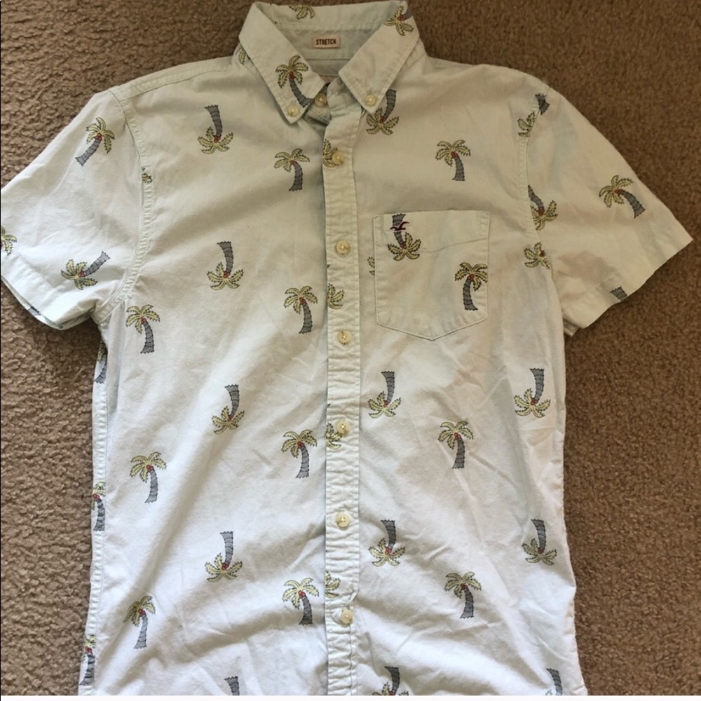 Hollister Button Down and Shorts